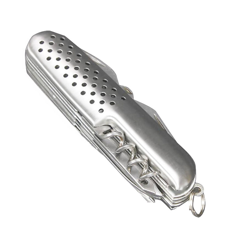 Multi Function Army Knife 100 Percent Stainless Steel Swiss Style Tool
