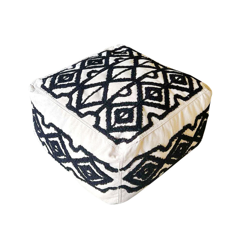 50cm Round Pouffe Cushion Polyester Fiber EPP Particle Insert Multicolor
