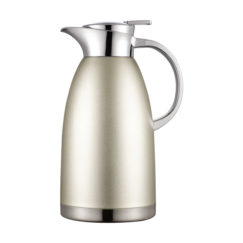 1.8L Silver Double Wall Vacuum Insulated Stainless Steel Thermal Flask