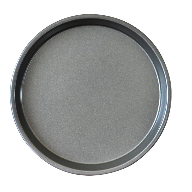 7 Inch Round Black Steel Non Stick Pizza Pan Oven Baking Tray