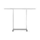 Stainless Steel Clothes Rack 200cm Floor Standing Portable Durable Drying Rail