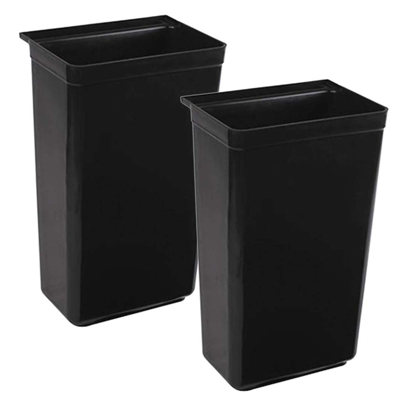 2X Large PVC Waste Storage Bin Food Trolley Utility Cart Longer Durability