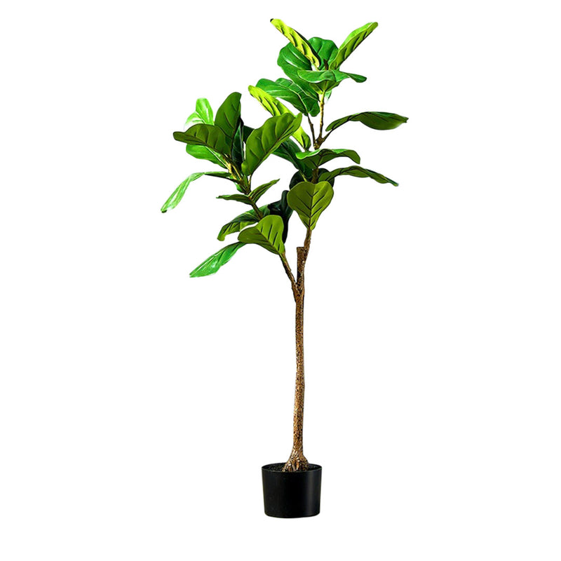 120cm Realistic Artificial Potted Qin Yerong Tree Indoor Outdoor Green