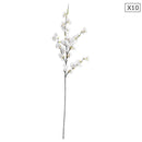 10X Artificial Silk Cherry Blossom Bouquet Centerpiece Decor 105cm White