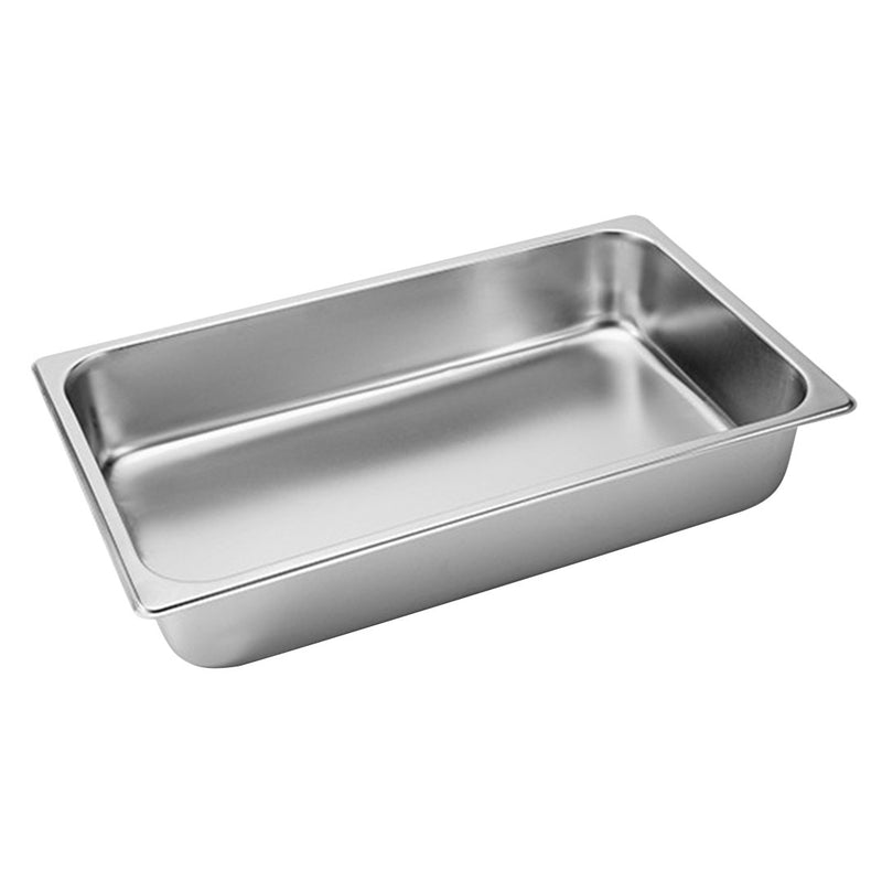 Gastronorm Full Size 1/1 GN Pan 10cm Deep Stainless Steel Stackable 53x32.5cm