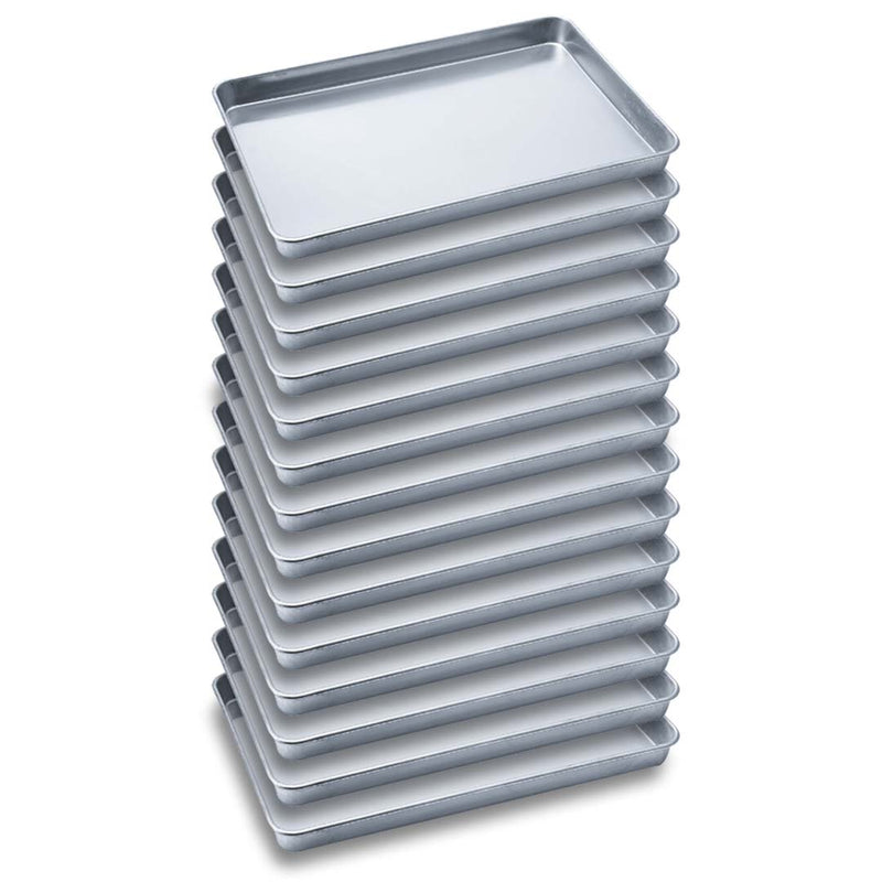 14X Aluminum Baking Pan Tray Gastronorm 60x40x5cm Corrosion Resistant Durable