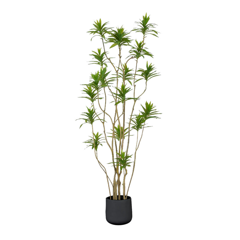 190cm Lily Bamboo Artificial Tree Lifelike 19 Branches Polyurethane Green