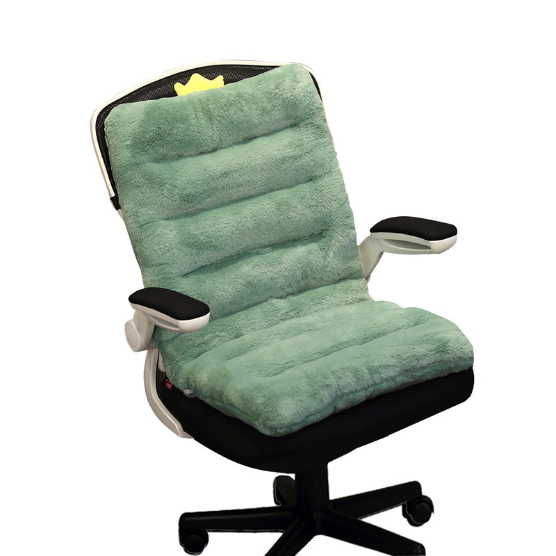 Green Cushion Office Sedentary Support Home Decor PP Cotton 80x45x10cm