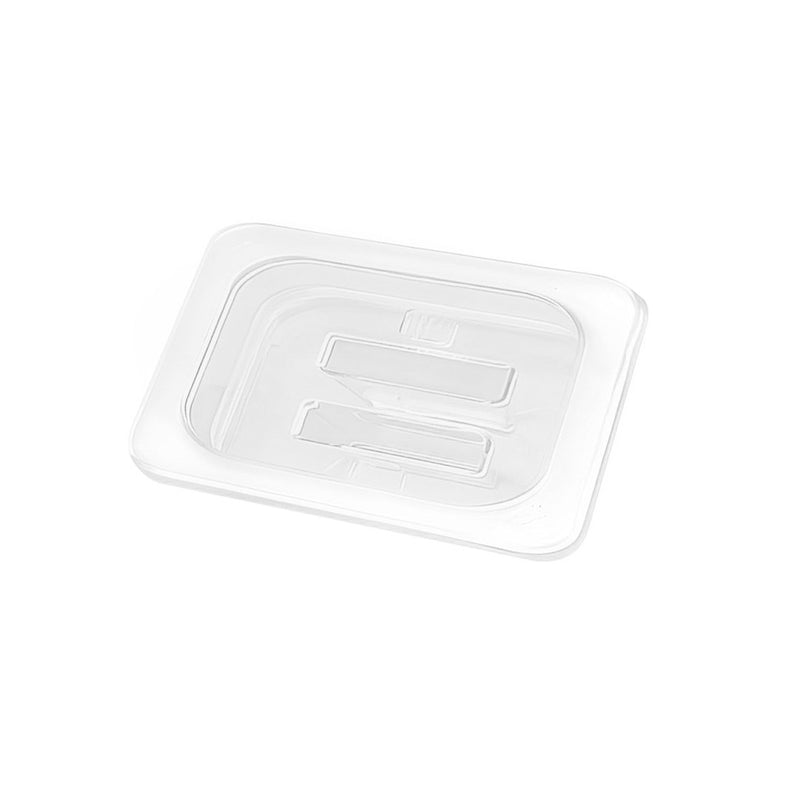 Clear Polycarbonate Gastronorm 1/6 Lid 26.5x16cm Transparent Food Tray Cover