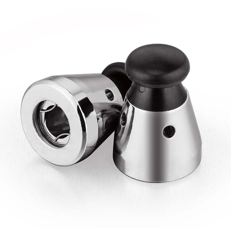 2X Stainless Steel Pressure Cooker Replacement Regulator 5L 22cm Silver