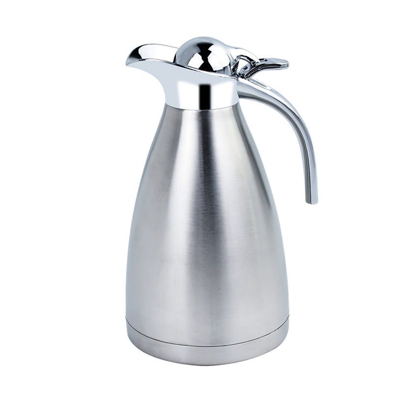 1.5L Silver 3 Layer Stainless Steel Vacuum Insulated Leak Proof Thermal Flask