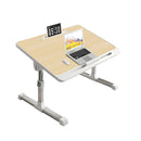 Wood Laptop Bed Table 60X40cm Portable Foldable Adjustable Study Desk