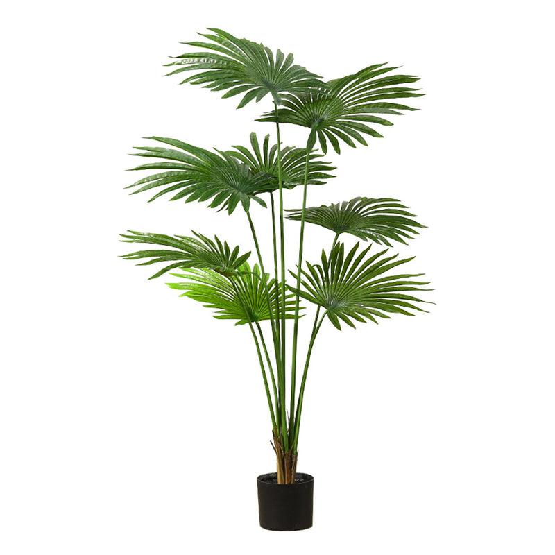 150cm Artificial Fan Palm Tree Indoor Outdoor Decor Green Realistic Plant