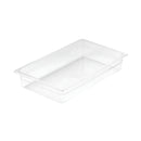 100mm Clear GN Pan Polycarbonate Food Tray Dishwasher Safe Transparent