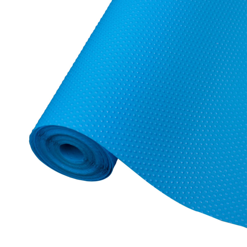 Blue EVA Kitchen Cabinet Liner 30x300cm Waterproof Non Slip Multipurpose Pad