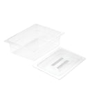 100mm Gastronorm GN Pan Polycarbonate Food Tray Storage Lid Transparent
