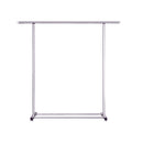 150cm Stainless Steel Clothes Rack Floor Standing Durable Space Saving Laundry