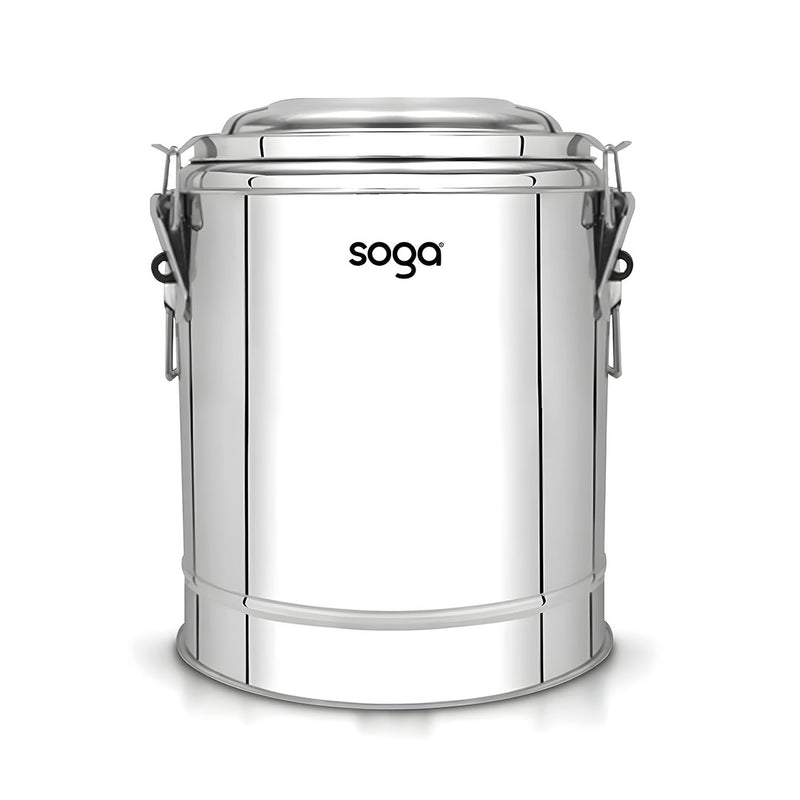 50L Stainless Steel Insulated Stock Pot Hot Cold Beverage Dispenser With Latches