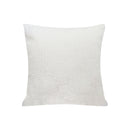 White Throw Pillow 50cm Polyester Cotton Soft Durable Home Decor Cushion