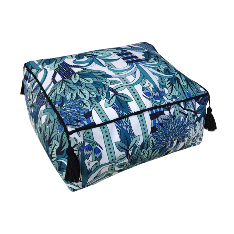 50cm Ultra Comfort Polyester Fiber Floor Pouf Cushion EPP Fill Multicolor
