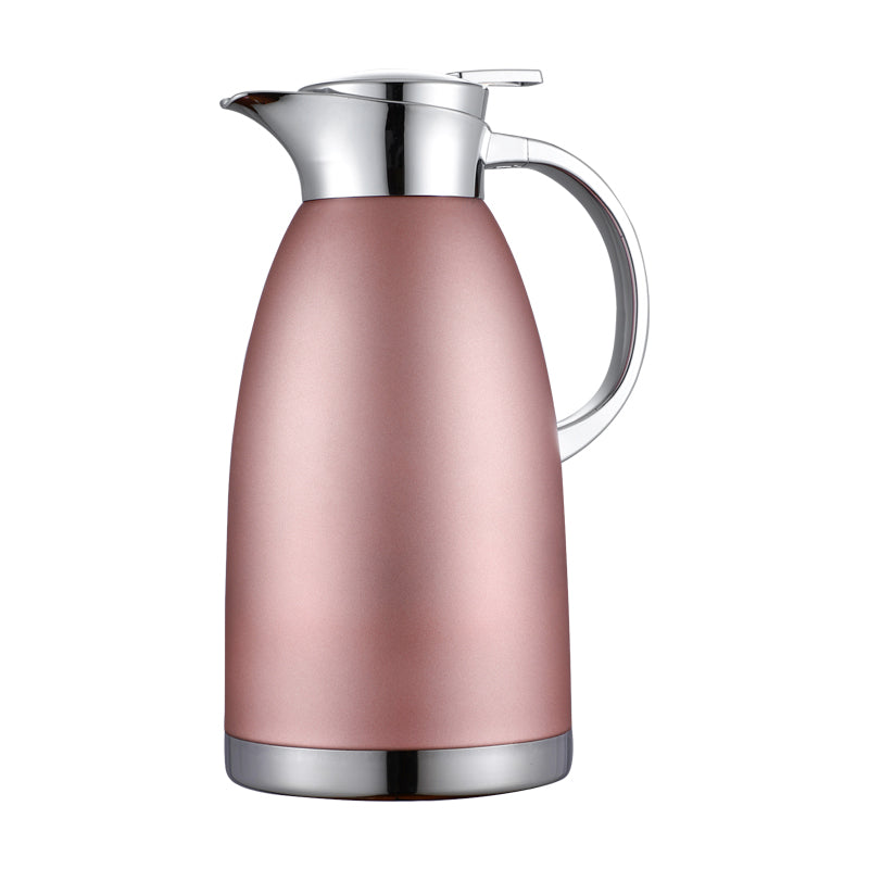 Vacuum Insulated Stainless Steel Flask 2.3L 3 Layer Rose Leak Proof