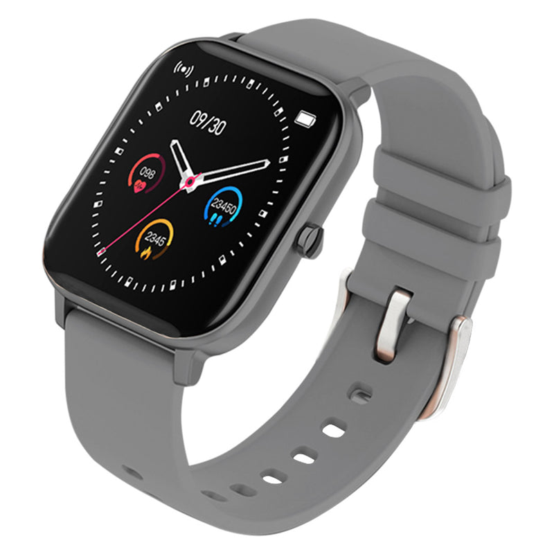 Smart Watch P8 1.4 Inch IPS Touch Screen Heart Rate Sleep Monitor IP67 Grey