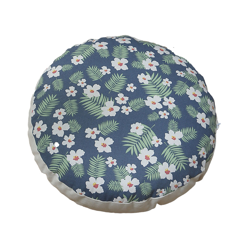 45x45x18cm Multicolor Plush Polyester Cotton Pouf Cushion Epp Particle Insert