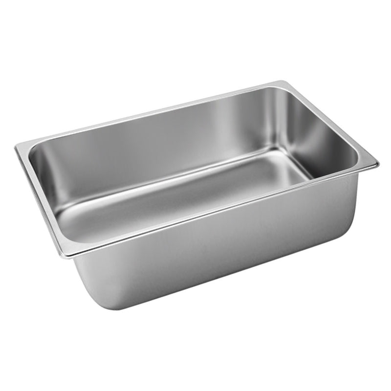 Gastronorm 1/1 Full Size Stainless Steel Pan 20cm Deep 53x32.5cm Stackable