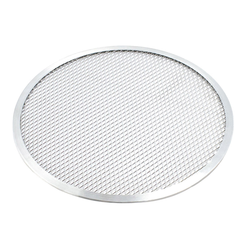 12 Inch Round Aluminium Pizza Screen Seamless Nonstick Commercial Grade