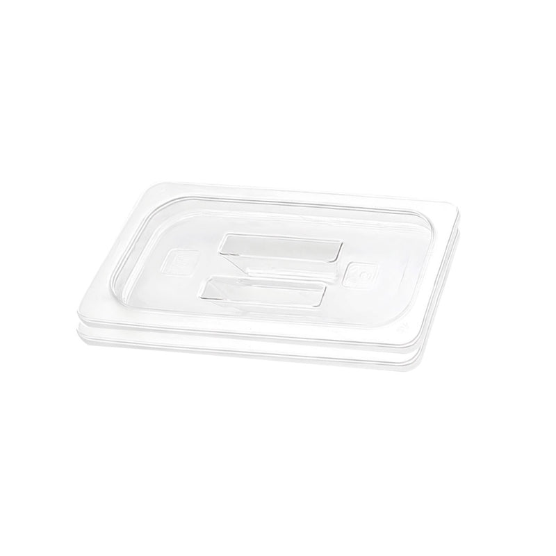 Clear Polycarbonate Gastronorm Lid 1/3 Size Food Tray Cover Set of 2