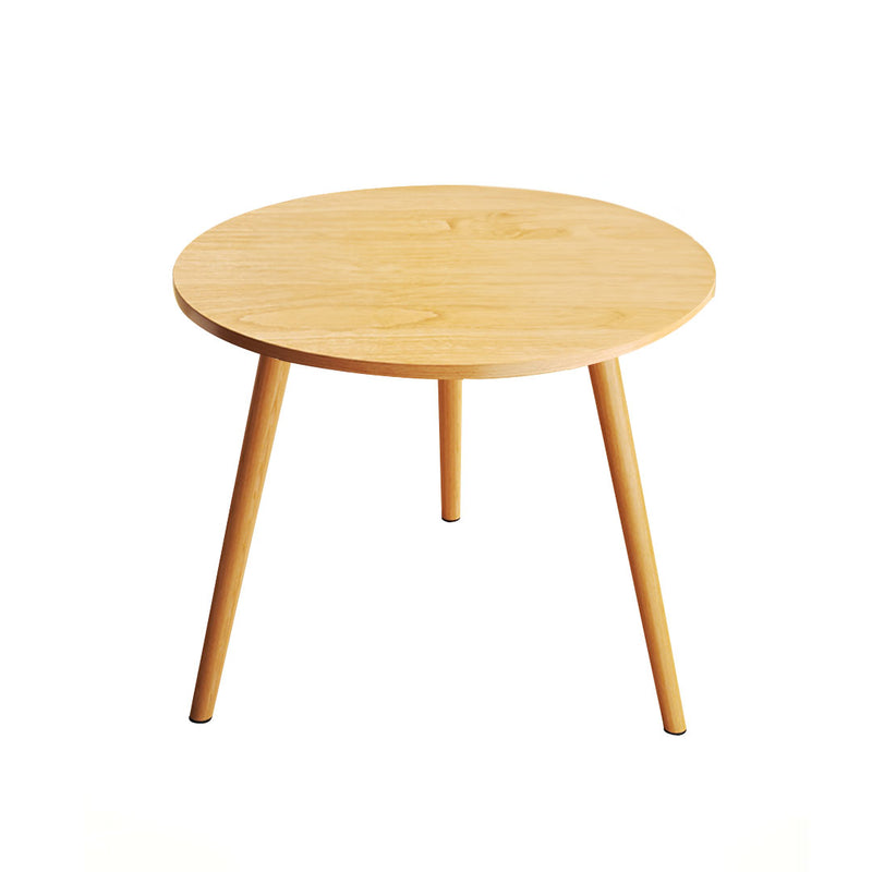 60x60cm Walnut Wood Small Square Side Coffee Table Living Room