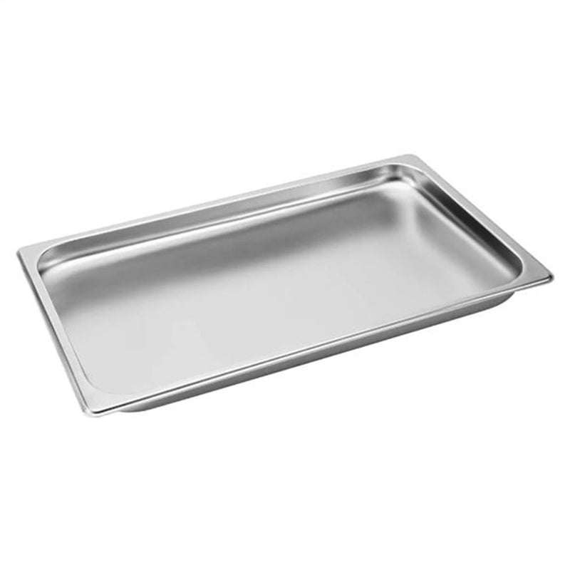 Gastronorm Full Size 1/1 Stainless Steel Pan 53cm X 32.5cm 2cm Deep Stackable