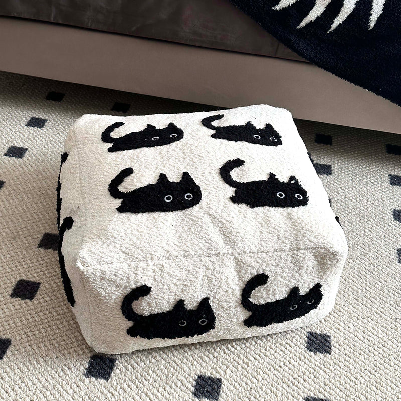 2X 50cm Polyester Pouf Cushion Epp Particle Insert Multicolor Plush