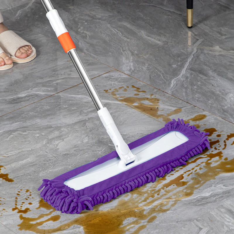 Microfiber Flat Mop 60x12cm 6 Piece 150cm Stainless Steel Handle