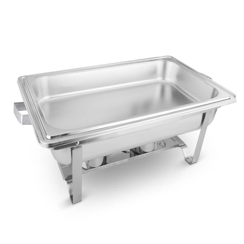 4X 9L Full Size Stainless Steel Chafing Dish Stackable Fuel Burners