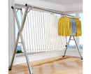 1.6m Foldable Clothes Drying Rack Stainless Steel Indoor Outdoor Space Saver