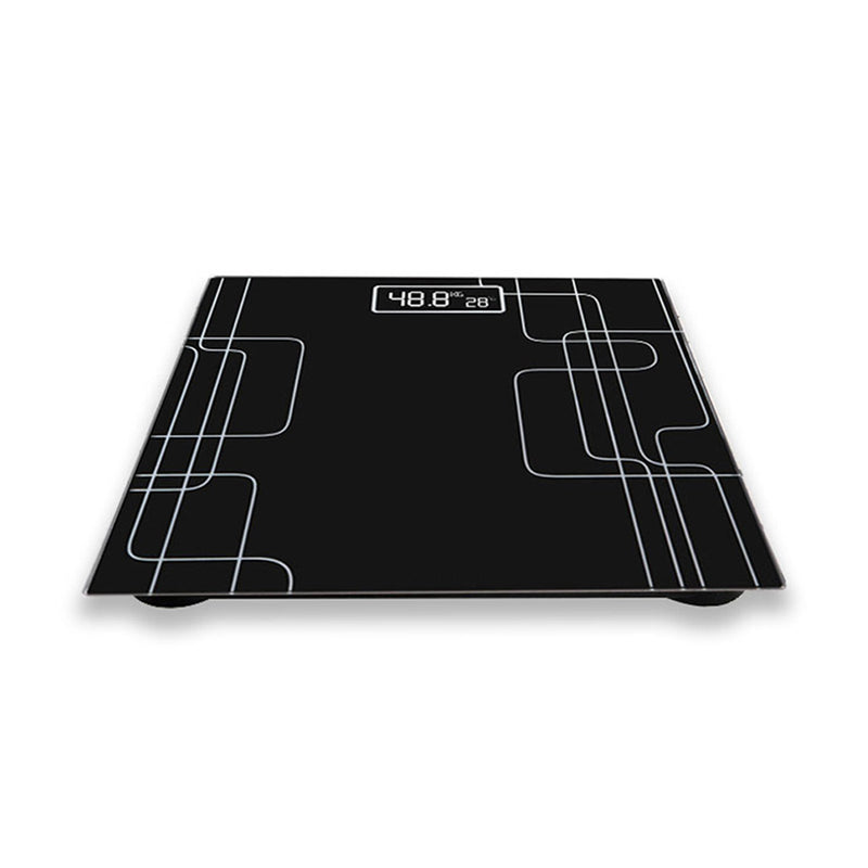 2X Talking Electronic Glass Bathroom Scale 180kg Lcd Display Auto On