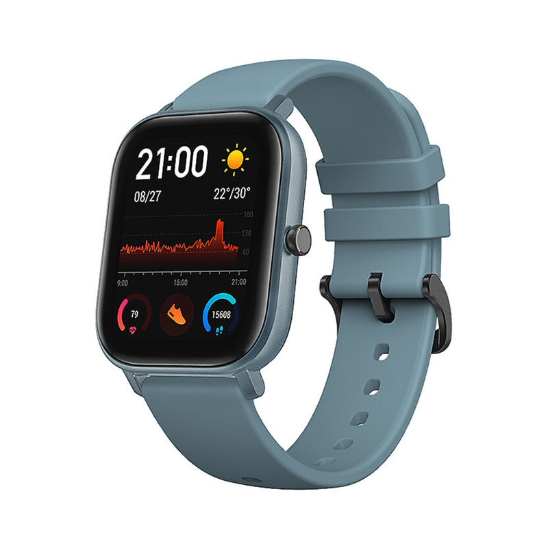 Waterproof Fitness Smart Watch Heart Rate Monitor 1.4 Inch Display Blue