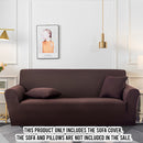 1 Seater Coffee Sofa Cover High Stretch Protector Polyester 90-140cm Home Decor
