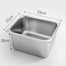12X Stainless Steel Gastronorm Pan Full Size 1/2 20cm Deep Commercial Tray