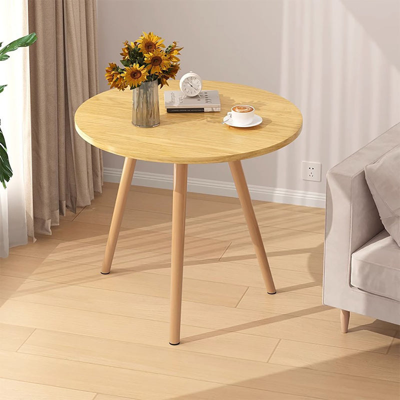 60x60cm Walnut Wood Small Square Side Coffee Table Living Room