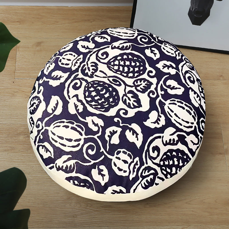 2X 45x45x18cm Polyester Cotton Pouf Cushion Epp Particle Insert Multicolor