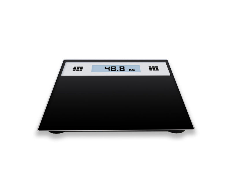 2X Talking Bathroom Scale Glass 180kg LCD Auto On