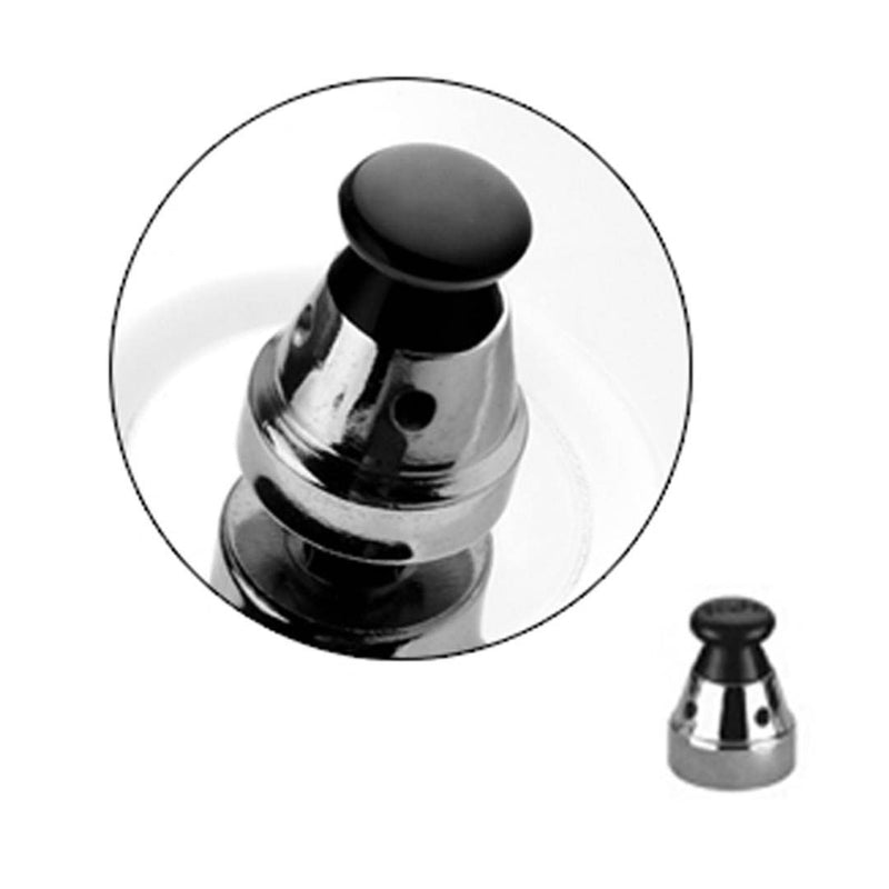 2X Stainless Steel Pressure Cooker Spare Parts Regulator 8L 26cm Lid