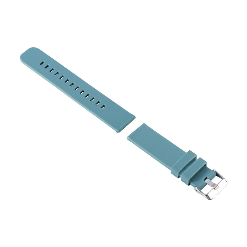 Compatible Model P8 Soft Silicone Sport Watch Band Blue Waterproof Sweat Proof