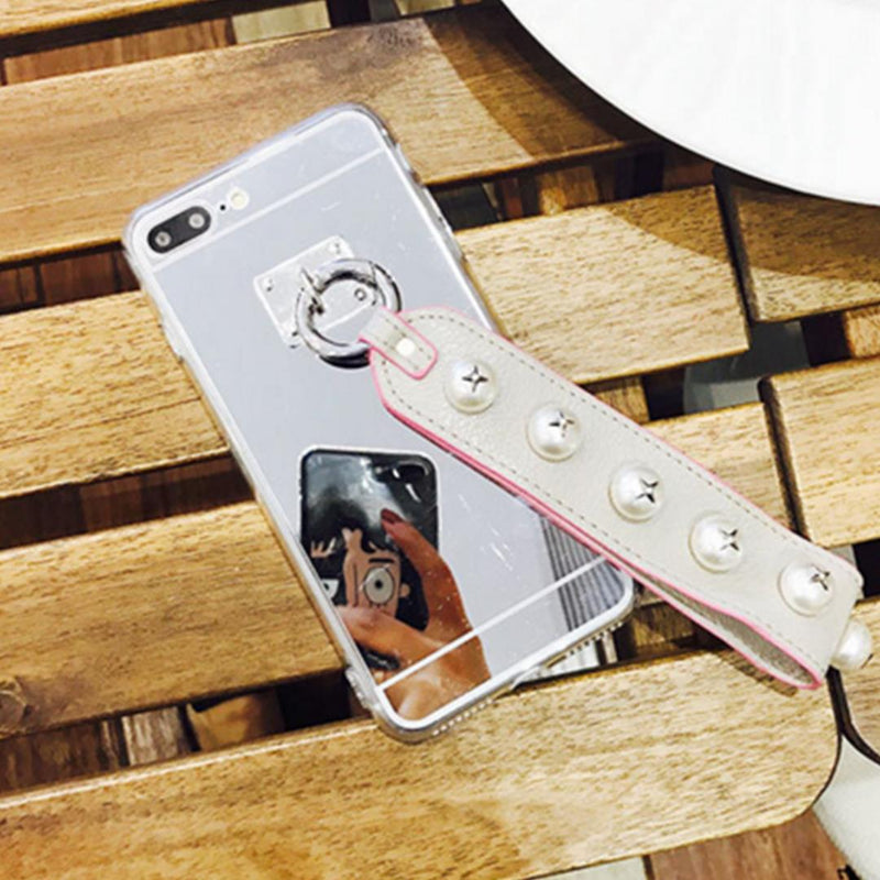 Luxury Durable Silver Mirror iPhone 6s Plus Case Shockproof Scratch Resistant