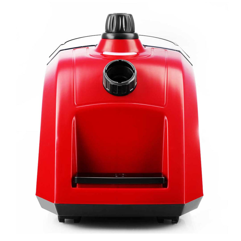Garment Steamer Portable Dual Heat 80min 1800W Red With Adjustable Hanger