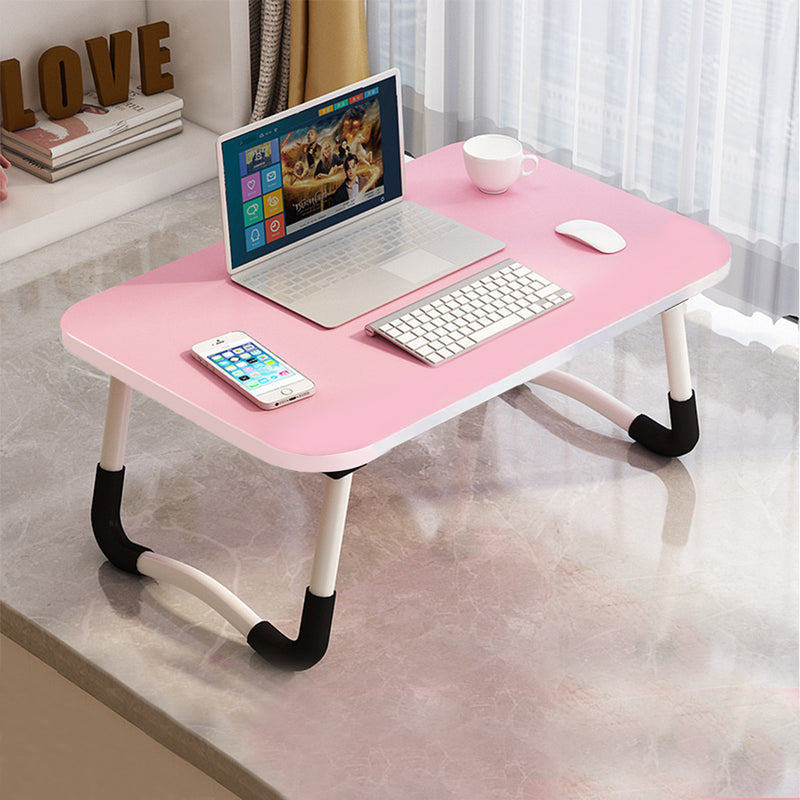 Pink Portable Adjustable Foldable Bed Desk MDF Laptop Tray Table Home Office