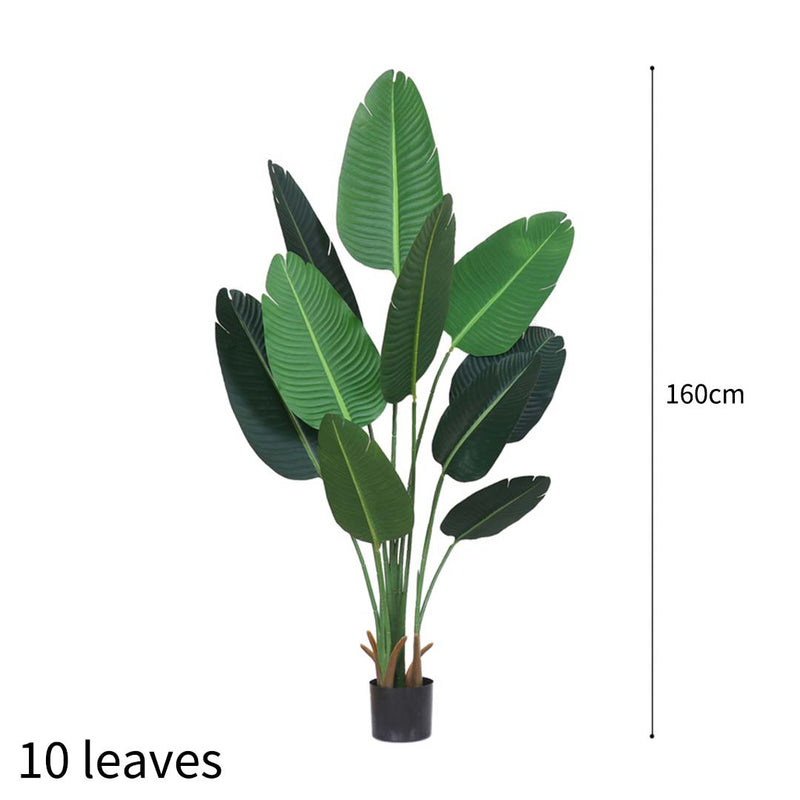 2X 160cm Artificial Traveler Banana Tree Potted Realistic Green Indoor Outdoor