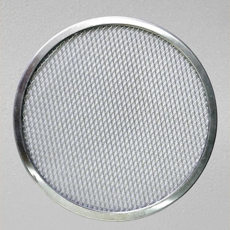 8 Inch Round Seamless Aluminum Mesh Pizza Screen Nonstick Commercial Grade